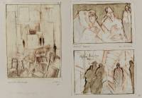 Skizzen 5, Vernissage / Bahnhof