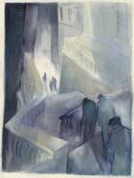 Treppe zum Gare l'Est