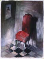 Roter Stuhl