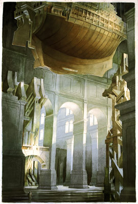 Die Arche hochgezogen