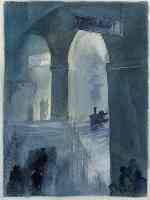 Treppe zum Bahn-Quai