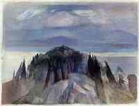 Waldhügel mit Felsen, Herzegowina