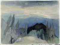 Dunkler Hügel, Provence