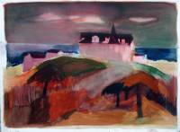 Rote Landschaft, Normandie